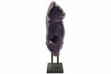 Massive Amethyst Geode Pair With Exceptional Color - Uruguay #171882-8
